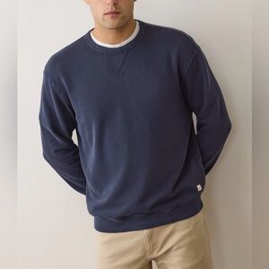 Marine Layer Men's Navy Crewneck Sweatshirt